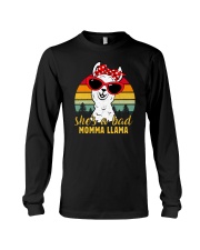 She's A Bad Momma Llama Vintage Long Sleeve Tee tile