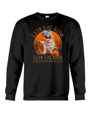 Let's Eat Kids Punctuation Saves Lives Crewneck Sweatshirt tile