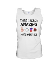 This Is What An Amazing Aunt Looks Like Unisex Tank tile