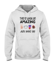 This Is What An Amazing Aunt Looks Like Hooded Sweatshirt tile