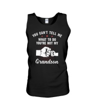 You Can't Tell Me What To Do Grandson Unisex Tank tile