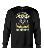 I Asked God To Make A Better Man Crewneck Sweatshirt tile