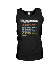 My Perfect Day Play Video Games Unisex Tank tile