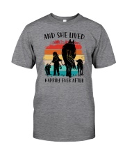 And She Lived Happily Ever After Classic T-Shirt front