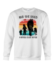 And She Lived Happily Ever After Crewneck Sweatshirt tile