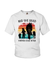 And She Lived Happily Ever After Youth T-Shirt tile