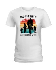 And She Lived Happily Ever After Ladies T-Shirt tile