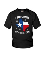 I Survived Winter Storm Youth T-Shirt tile