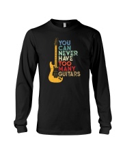 You Can Never Have Too Many Guitars Long Sleeve Tee tile