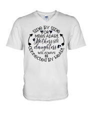 Side By Side Or Miles Apart Mothers And Daughters V-Neck T-Shirt tile