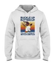 Buckle Up Buttercup Unicorn Hooded Sweatshirt tile