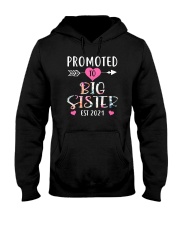 Promoted To Big Sister Est 2021 Hooded Sweatshirt tile