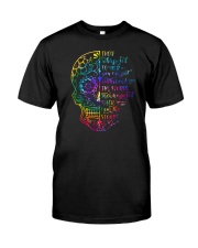 They Whispered To Her Skull Classic T-Shirt front