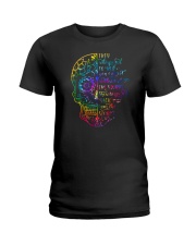 They Whispered To Her Skull Ladies T-Shirt tile