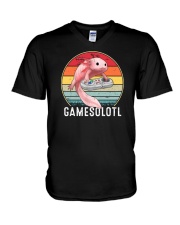 Gamesolotl V-Neck T-Shirt tile