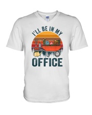 I'll Be In My Office V-Neck T-Shirt tile