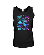 Just A Girl Who Loves Dinosaurs Unisex Tank tile