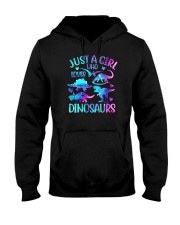 Just A Girl Who Loves Dinosaurs Hooded Sweatshirt tile