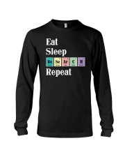 Eat Sleep Research Repeat Long Sleeve Tee tile