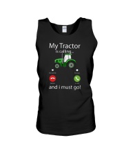 My Tractor Is Calling And I Must Go Unisex Tank tile