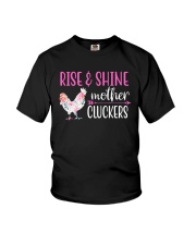 Rise And Shine Mother Cluckers Youth T-Shirt tile