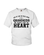 Side By Side Or Miles Aparts Grandkids Youth T-Shirt tile