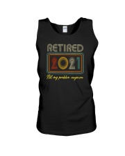 Retired 2021 Not My Problem Anymore Unisex Tank tile