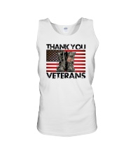 Thank You Vetetans Unisex Tank tile