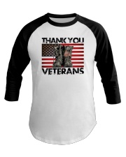 Thank You Vetetans Baseball Tee tile