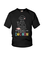 Happy Mother's Day To The Best Dog Mom Youth T-Shirt tile