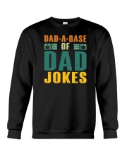 Dad-a-base Of Dad Jokes Crewneck Sweatshirt tile