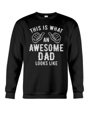 This Is What An Awesome Dad Looks Like Crewneck Sweatshirt tile