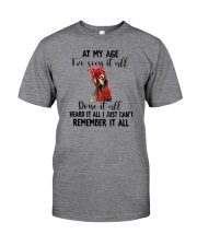 At My Age Chicken Classic T-Shirt front