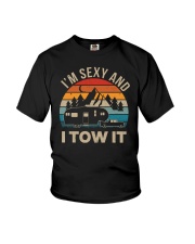 I'm Sexy And I Tow It Camping Vintage Youth T-Shirt tile