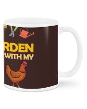 I Just Want To Work In My Garden And Chickens Mugs tile
