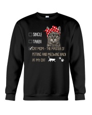 Cat Mom Crewneck Sweatshirt tile