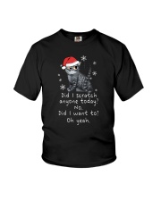 Did I Scratch Anyone Today Cat Youth T-Shirt tile