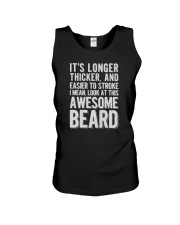 It's Longer Thicker And Easier To Stroke Unisex Tank tile