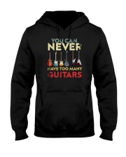 You Can Never Have Too Many Guitars Hooded Sweatshirt tile