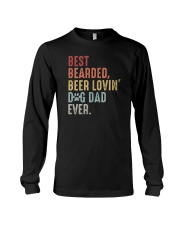 Best Bearded Beer Loving Dog Dad Ever Long Sleeve Tee tile