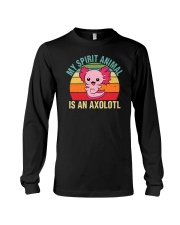 My Spirit Animal Is An Axolotl Long Sleeve Tee tile