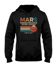 Mars Perseverance Rover Landing Feb 21 2021 Hooded Sweatshirt tile