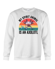 My Spirit Animal Is An Axolotl Crewneck Sweatshirt tile