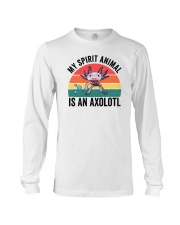 My Spirit Animal Is An Axolotl Long Sleeve Tee tile