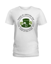 Happy St Patricks Day Ladies T-Shirt tile