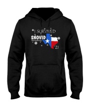I Survived Snovid Texas Strong Hooded Sweatshirt tile