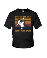 Eff You See Kay Cat Youth T-Shirt tile