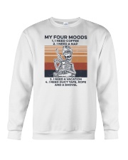 My Four Moods Skeleton Crewneck Sweatshirt tile