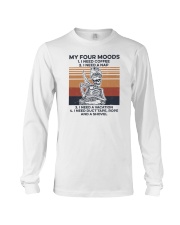 My Four Moods Skeleton Long Sleeve Tee tile