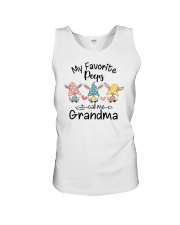 My Favorite Peeps Call me Grandma Unisex Tank tile